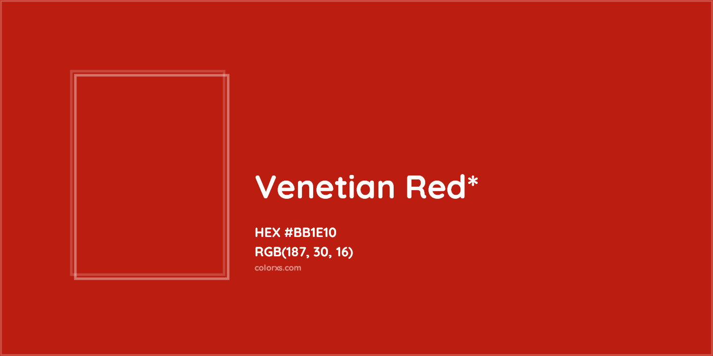 HEX #BB1E10 Color Name, Color Code, Palettes, Similar Paints, Images
