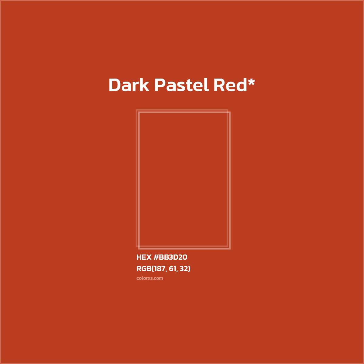 HEX #BB3D20 Color Name, Color Code, Palettes, Similar Paints, Images