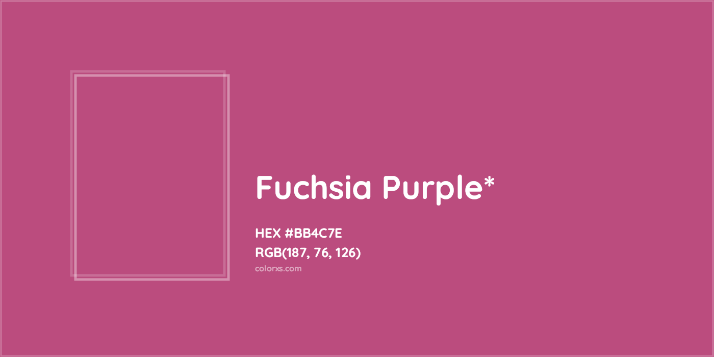 HEX #BB4C7E Color Name, Color Code, Palettes, Similar Paints, Images