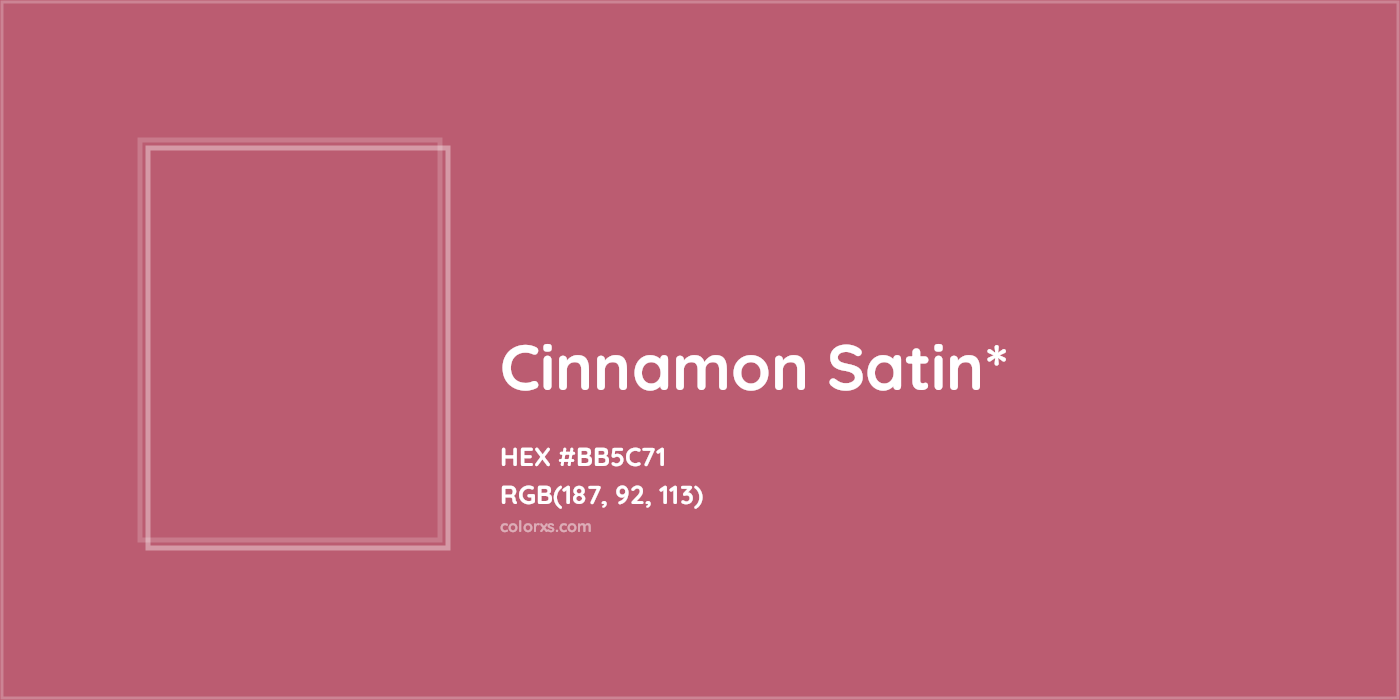 HEX #BB5C71 Color Name, Color Code, Palettes, Similar Paints, Images