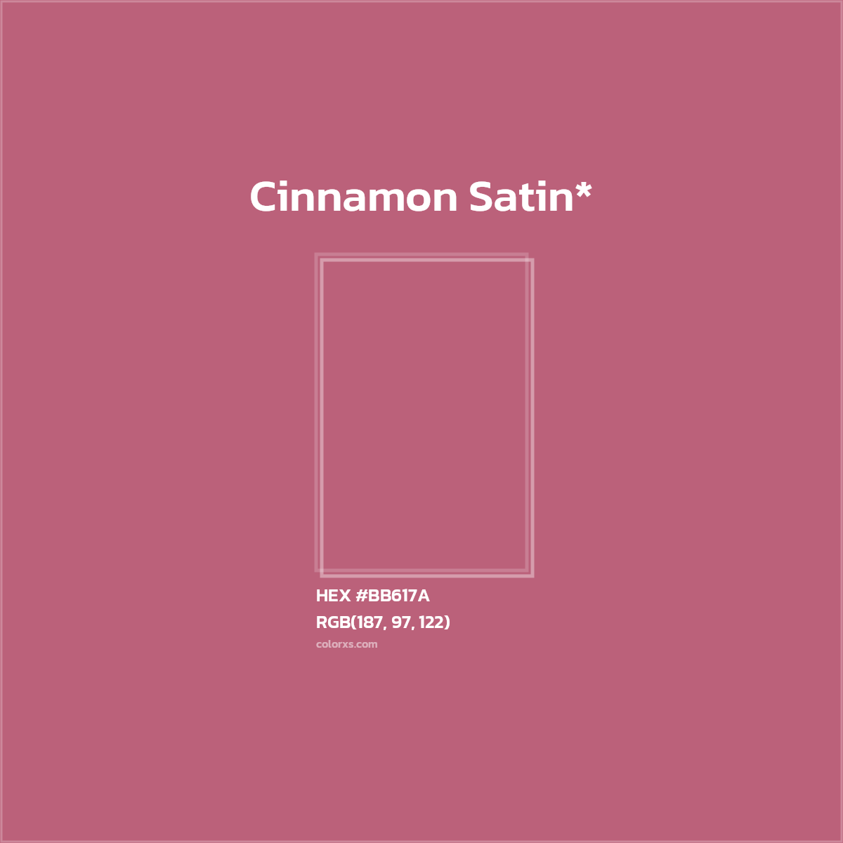 HEX #BB617A Color Name, Color Code, Palettes, Similar Paints, Images