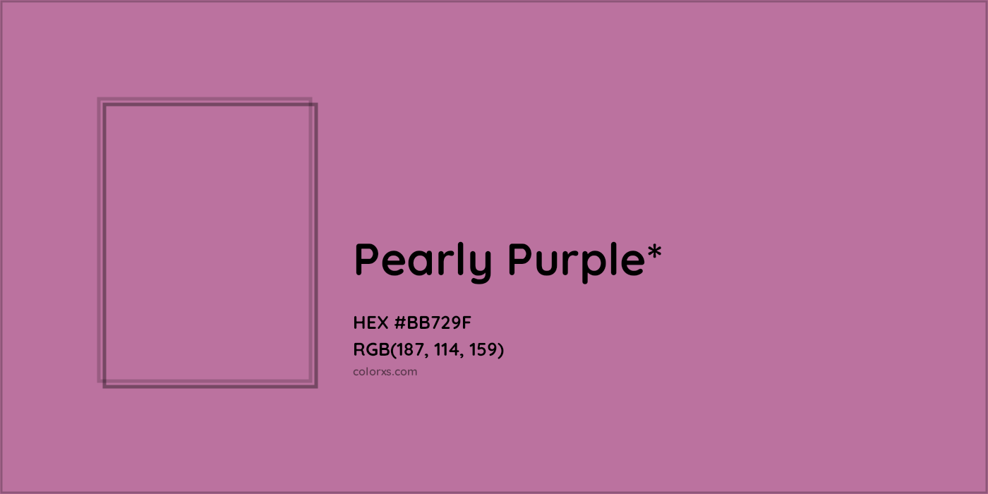 HEX #BB729F Color Name, Color Code, Palettes, Similar Paints, Images