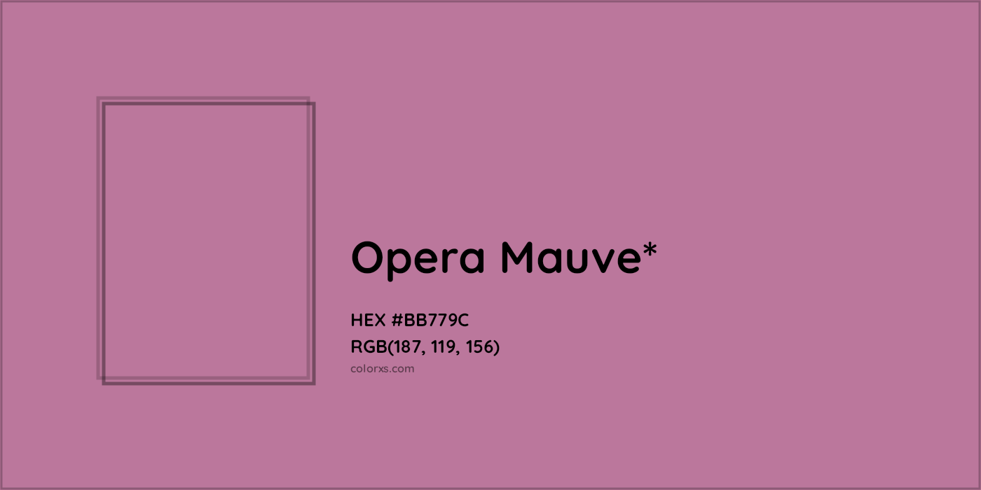 HEX #BB779C Color Name, Color Code, Palettes, Similar Paints, Images