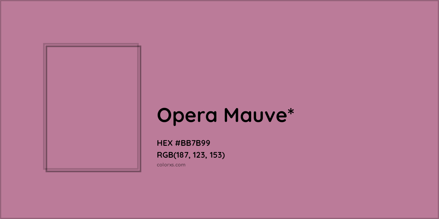 HEX #BB7B99 Color Name, Color Code, Palettes, Similar Paints, Images