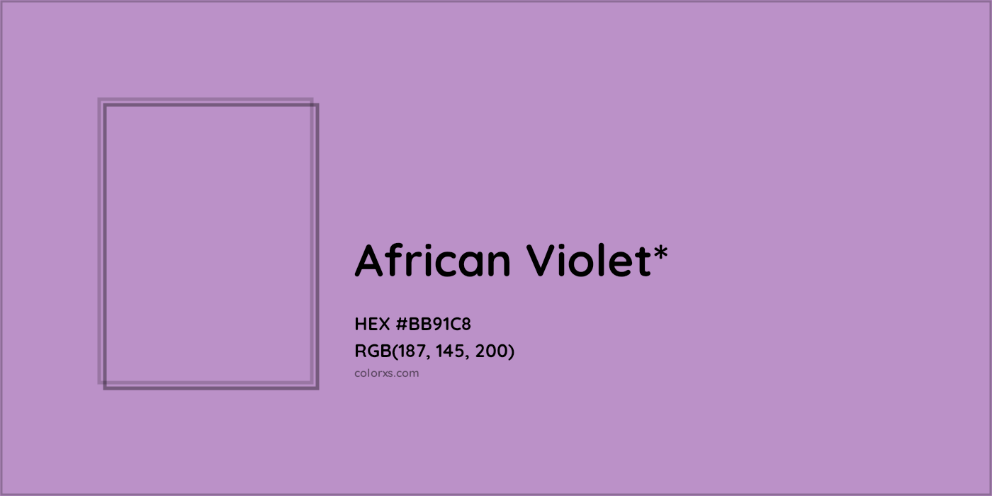 HEX #BB91C8 Color Name, Color Code, Palettes, Similar Paints, Images