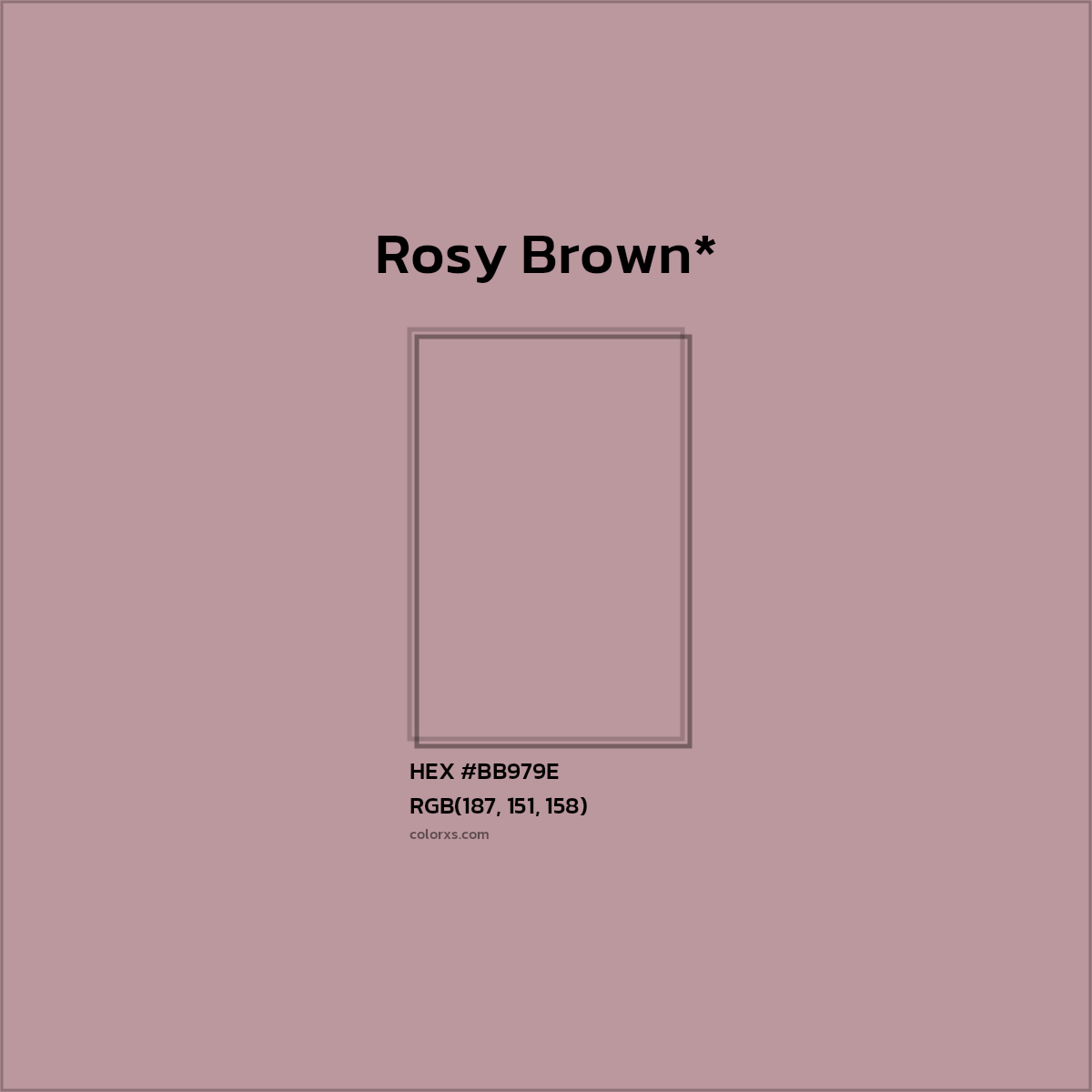 HEX #BB979E Color Name, Color Code, Palettes, Similar Paints, Images