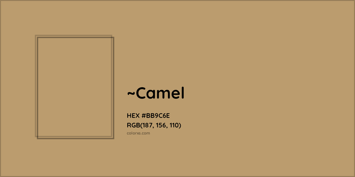 HEX #BB9C6E Color Name, Color Code, Palettes, Similar Paints, Images