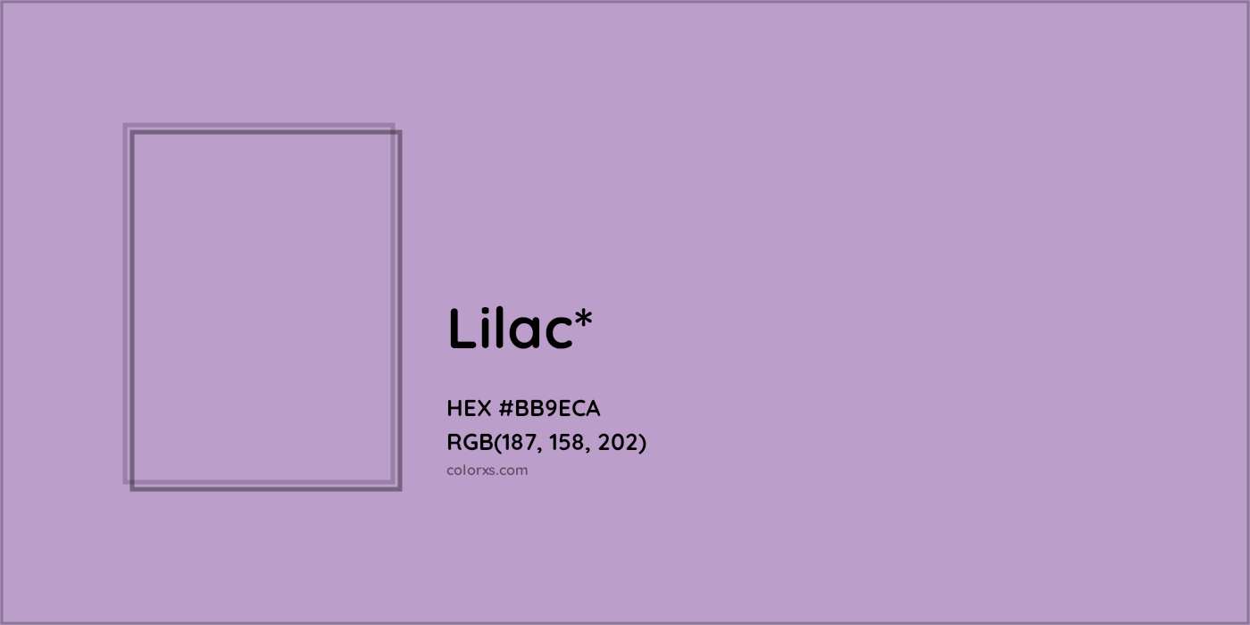 HEX #BB9ECA Color Name, Color Code, Palettes, Similar Paints, Images