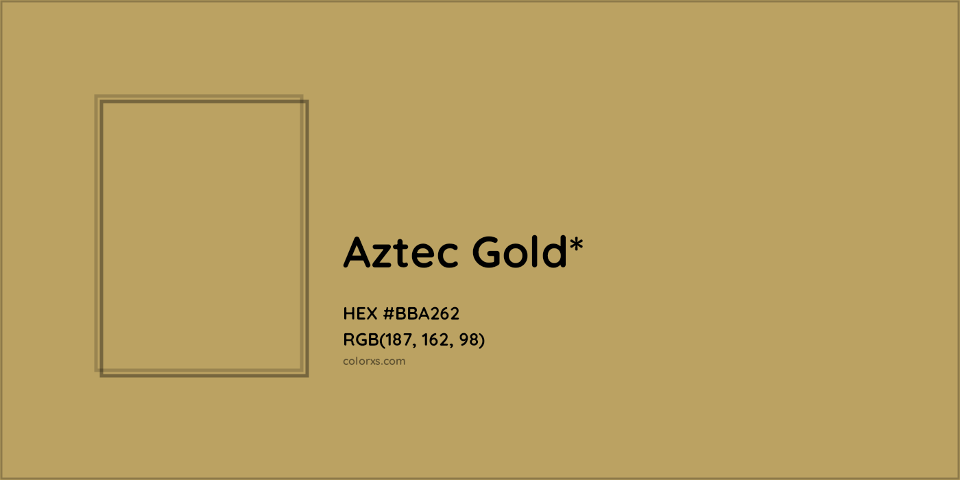 HEX #BBA262 Color Name, Color Code, Palettes, Similar Paints, Images