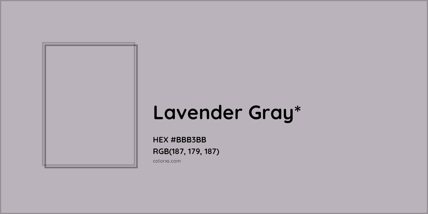 HEX #BBB3BB Color Name, Color Code, Palettes, Similar Paints, Images