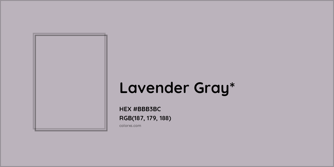 HEX #BBB3BC Color Name, Color Code, Palettes, Similar Paints, Images
