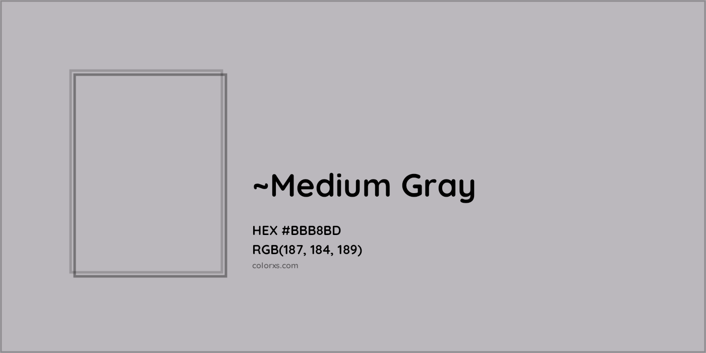 HEX #BBB8BD Color Name, Color Code, Palettes, Similar Paints, Images