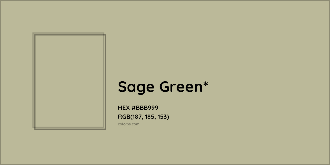 HEX #BBB999 Color Name, Color Code, Palettes, Similar Paints, Images