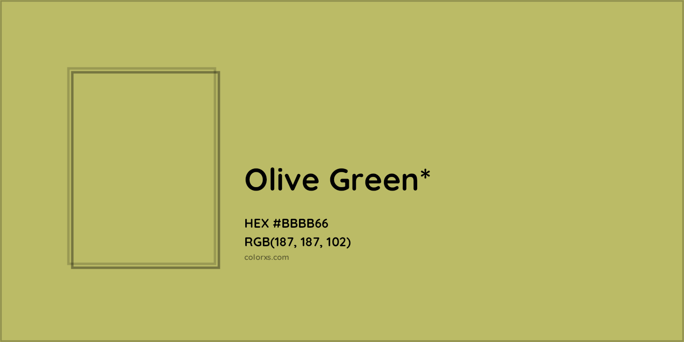 HEX #BBBB66 Color Name, Color Code, Palettes, Similar Paints, Images