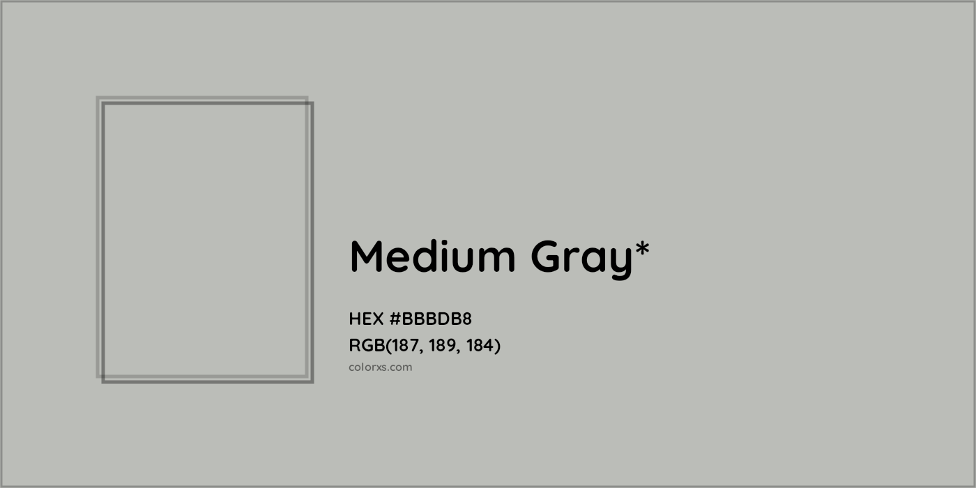 HEX #BBBDB8 Color Name, Color Code, Palettes, Similar Paints, Images