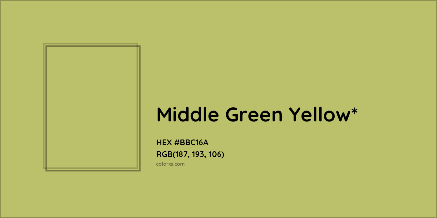 HEX #BBC16A Color Name, Color Code, Palettes, Similar Paints, Images