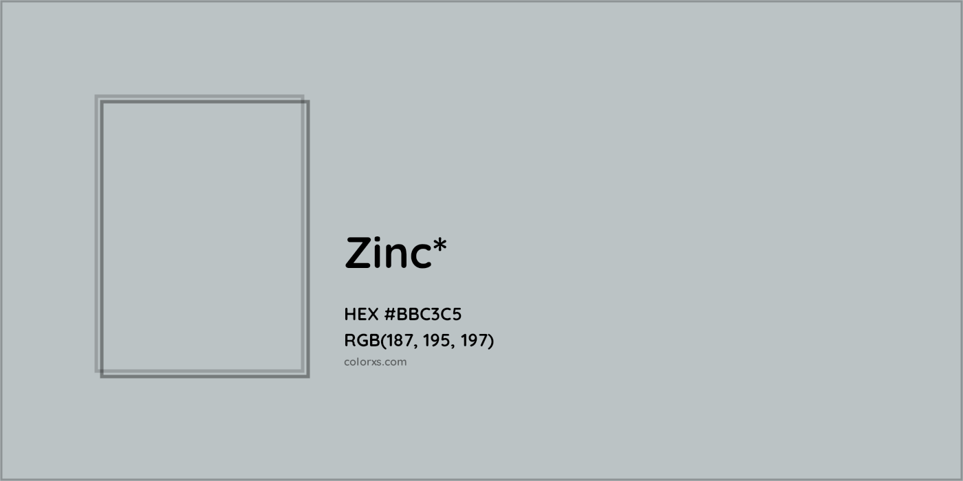 HEX #BBC3C5 Color Name, Color Code, Palettes, Similar Paints, Images