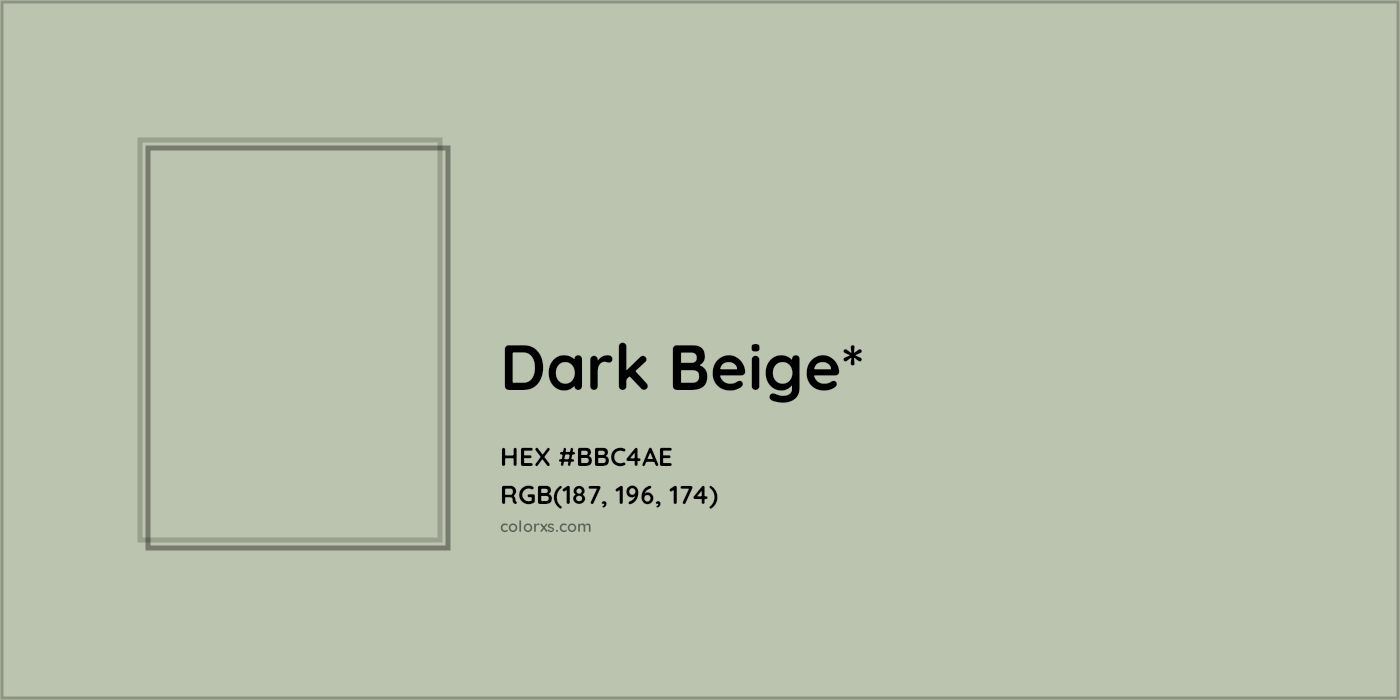 HEX #BBC4AE Color Name, Color Code, Palettes, Similar Paints, Images