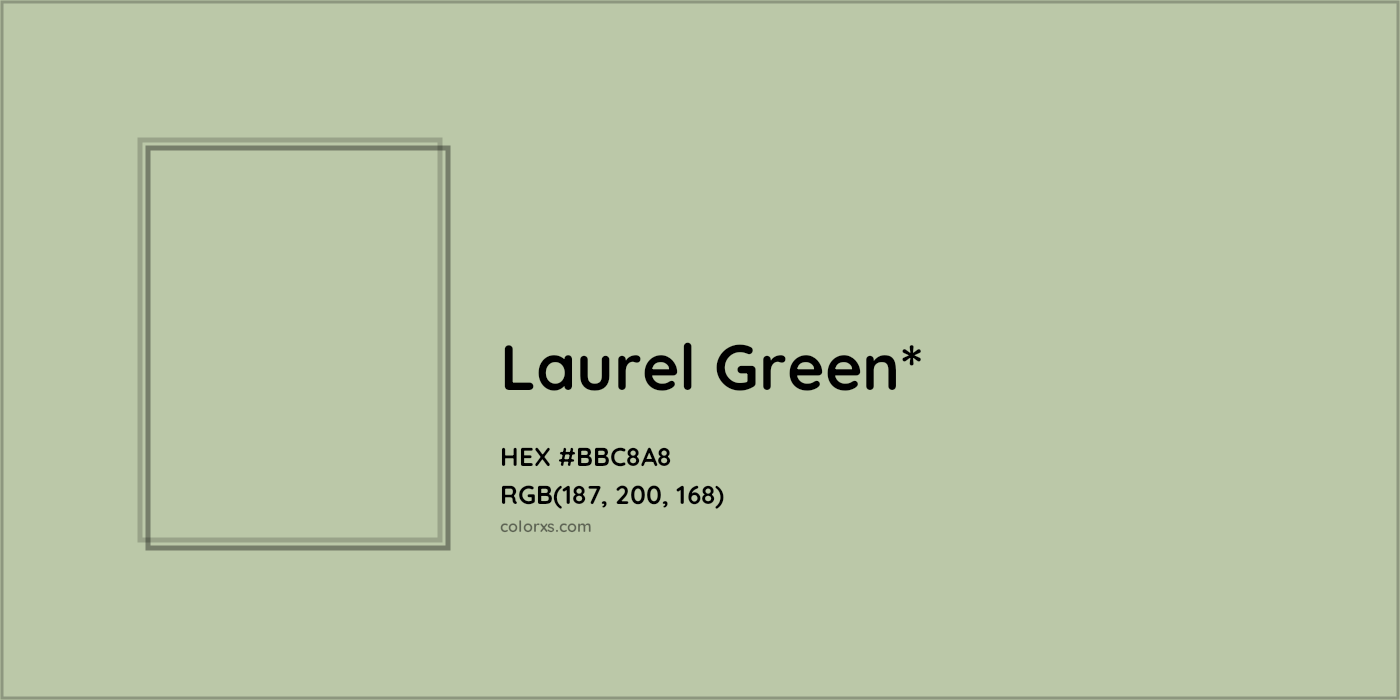 HEX #BBC8A8 Color Name, Color Code, Palettes, Similar Paints, Images