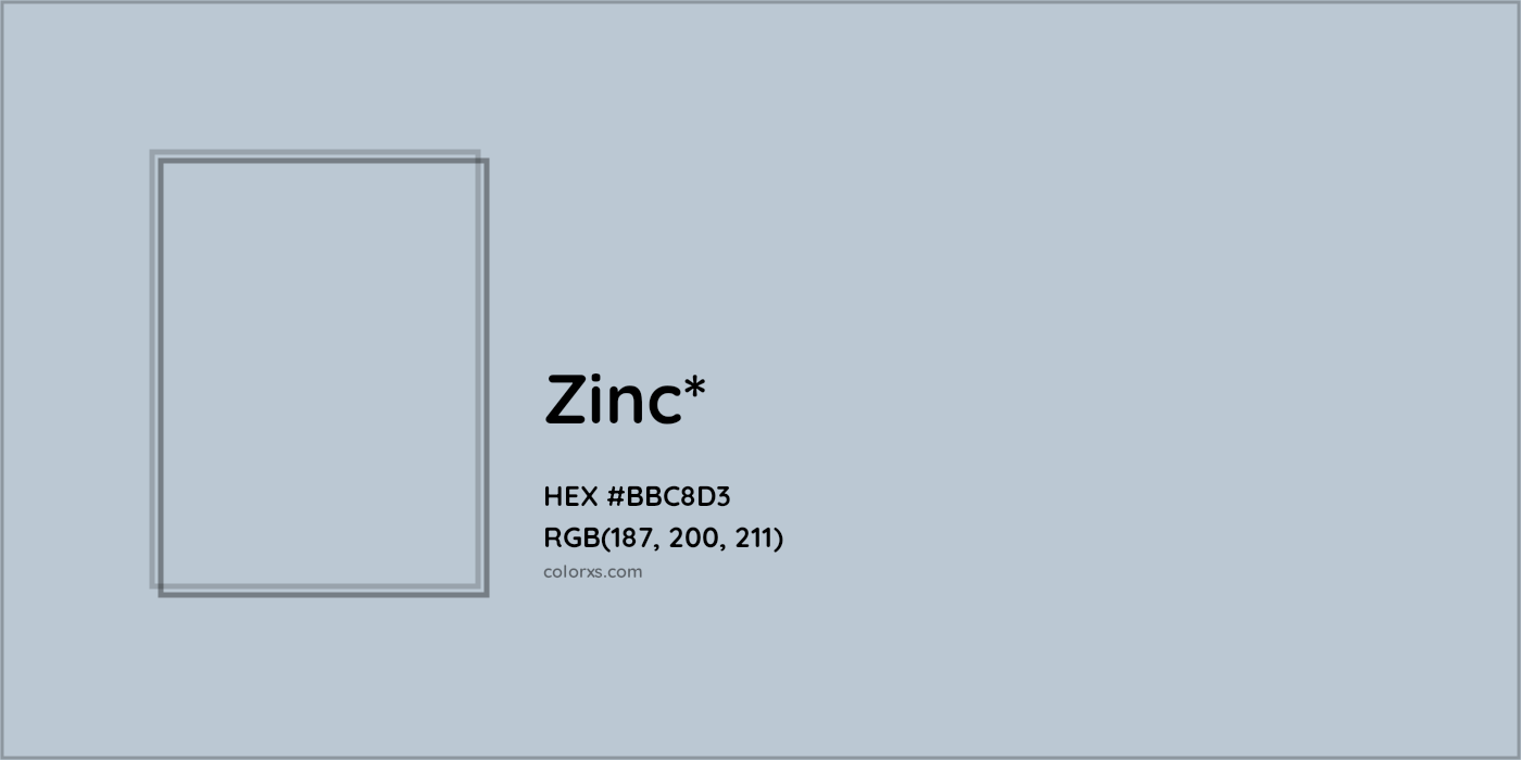 HEX #BBC8D3 Color Name, Color Code, Palettes, Similar Paints, Images