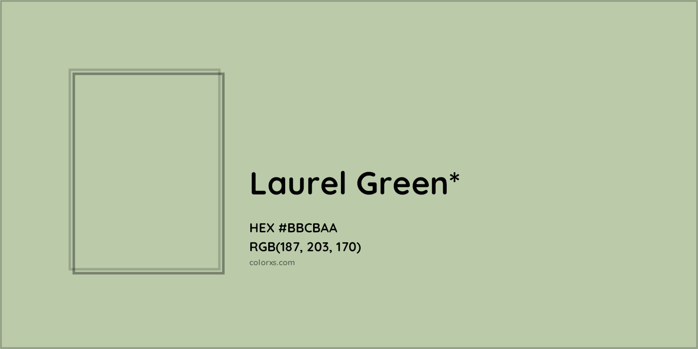 HEX #BBCBAA Color Name, Color Code, Palettes, Similar Paints, Images