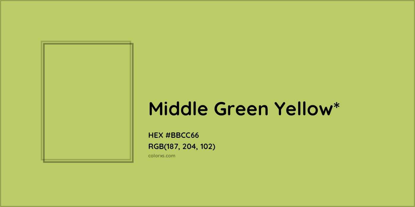 HEX #BBCC66 Color Name, Color Code, Palettes, Similar Paints, Images
