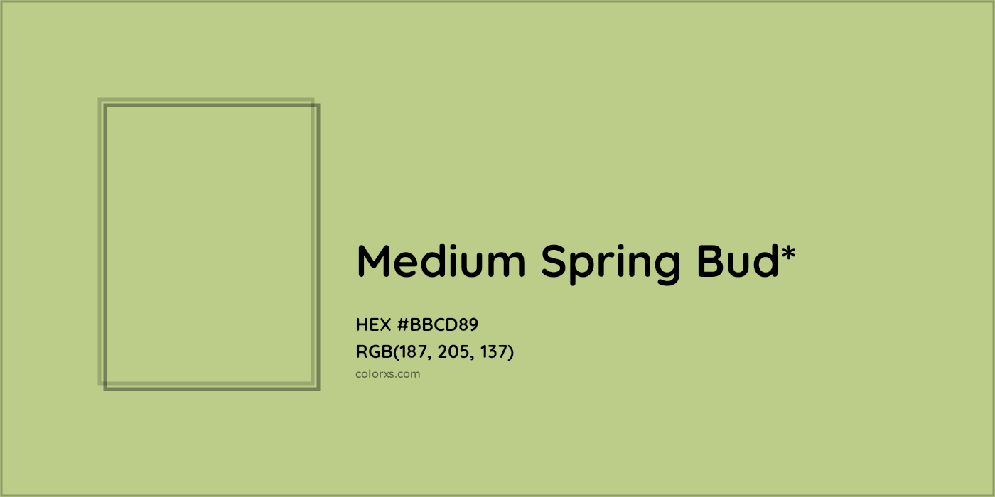 HEX #BBCD89 Color Name, Color Code, Palettes, Similar Paints, Images