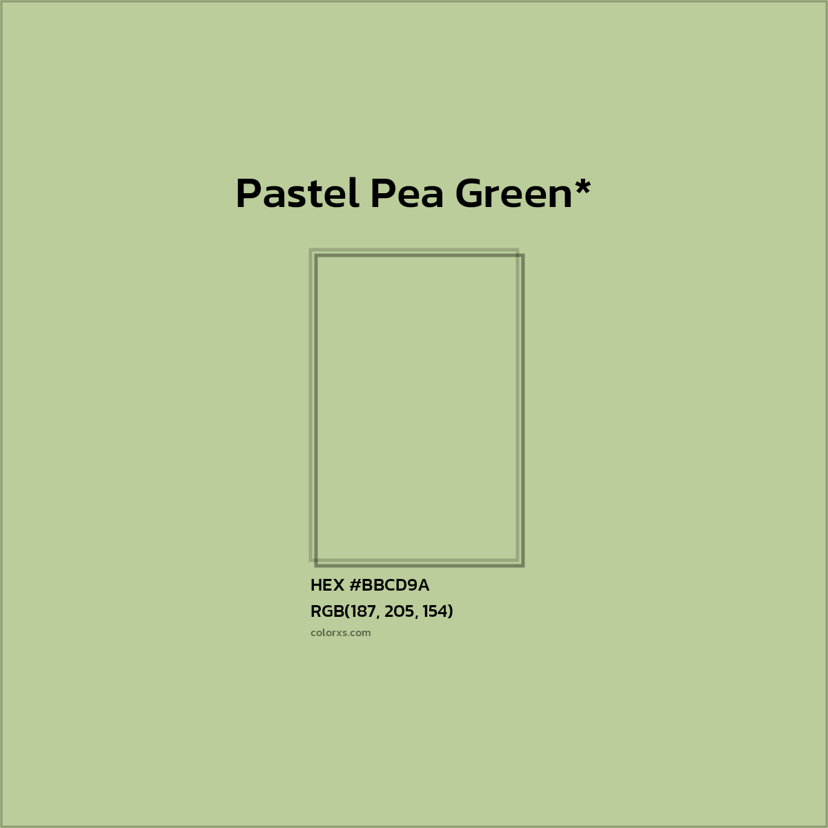 HEX #BBCD9A Color Name, Color Code, Palettes, Similar Paints, Images