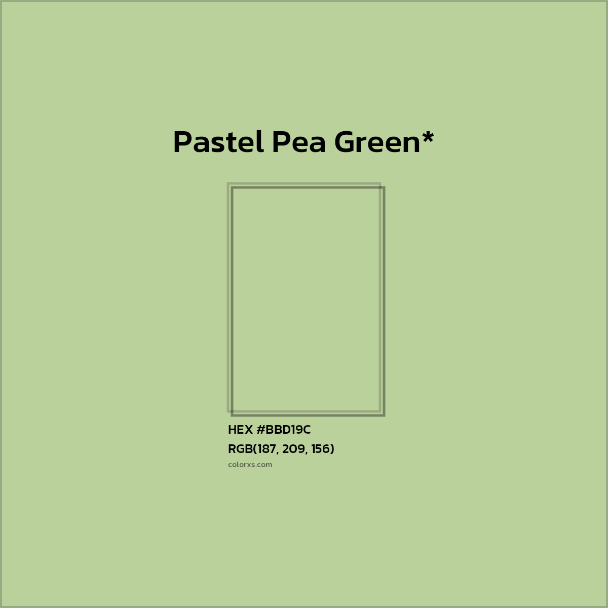 HEX #BBD19C Color Name, Color Code, Palettes, Similar Paints, Images