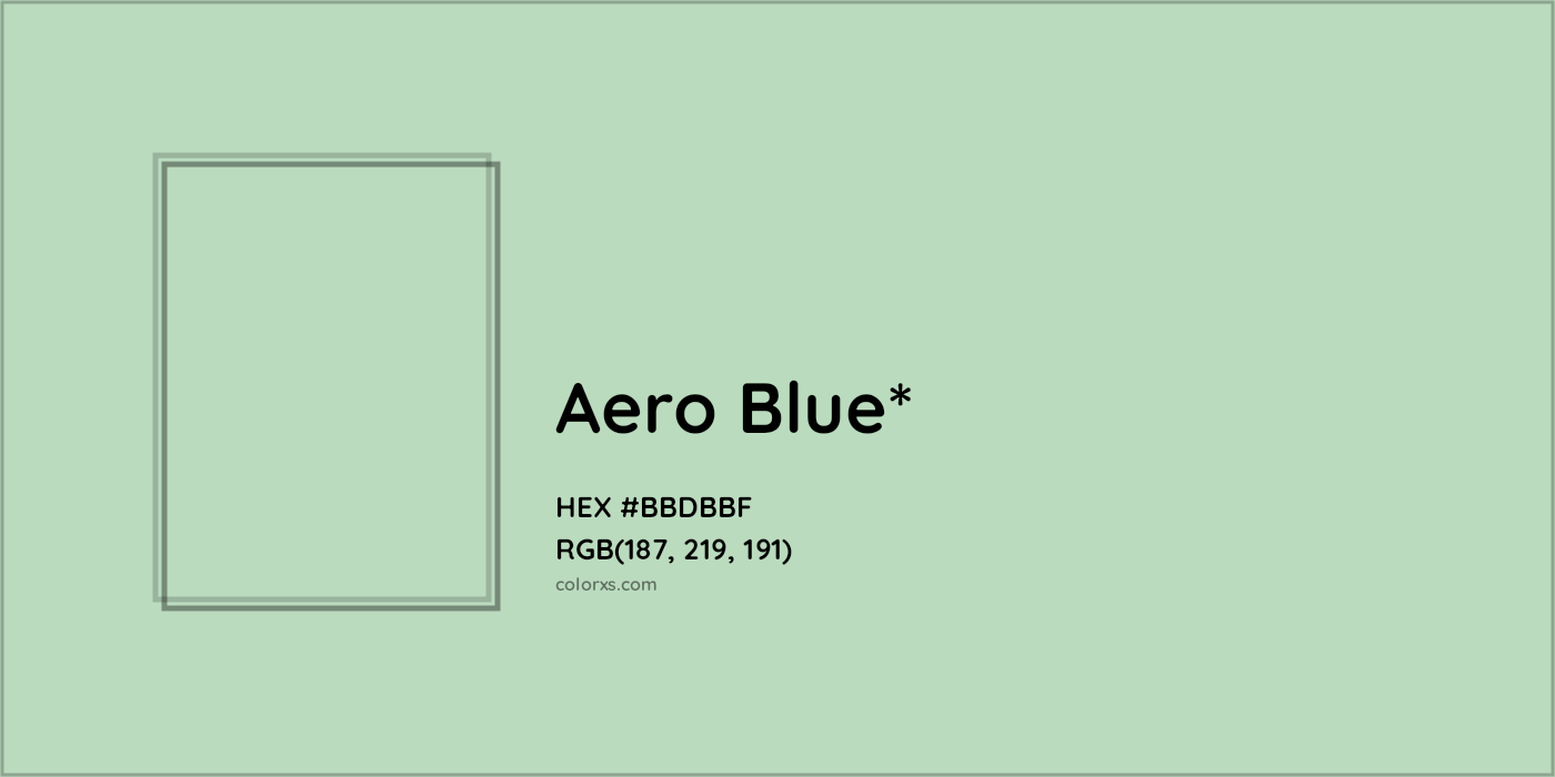 HEX #BBDBBF Color Name, Color Code, Palettes, Similar Paints, Images