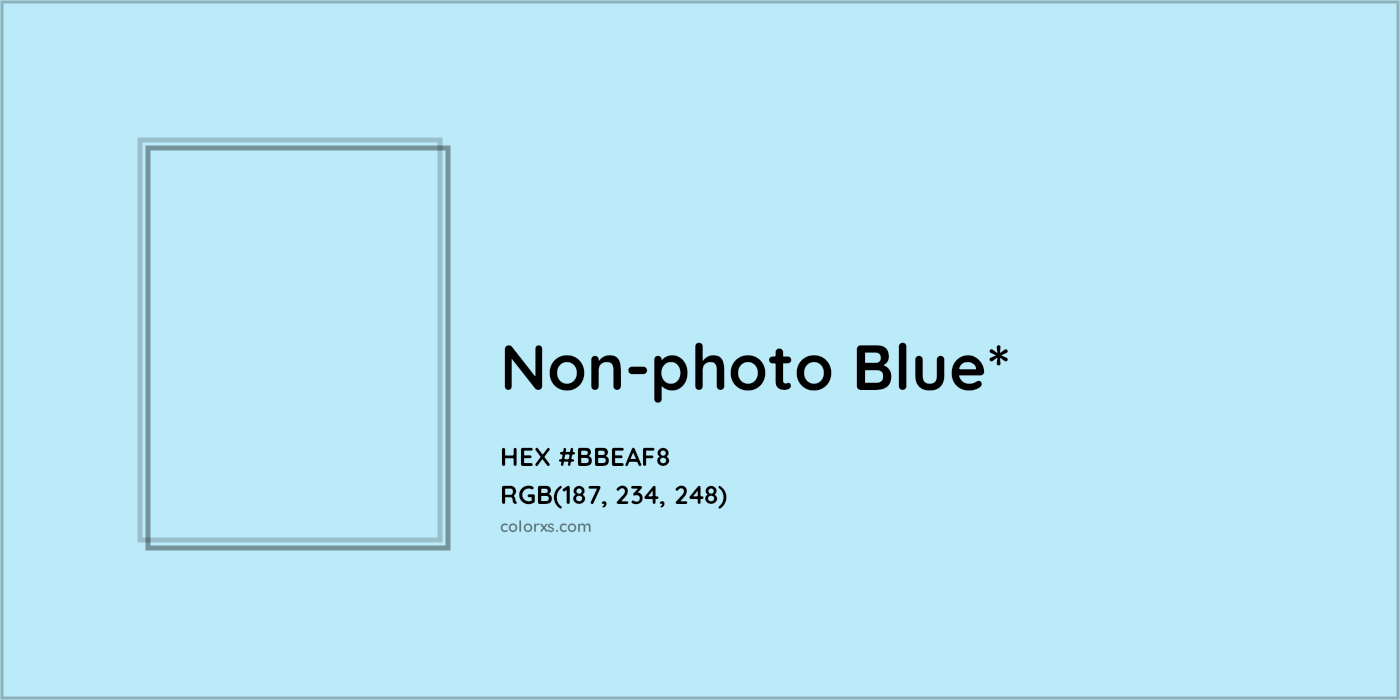 HEX #BBEAF8 Color Name, Color Code, Palettes, Similar Paints, Images