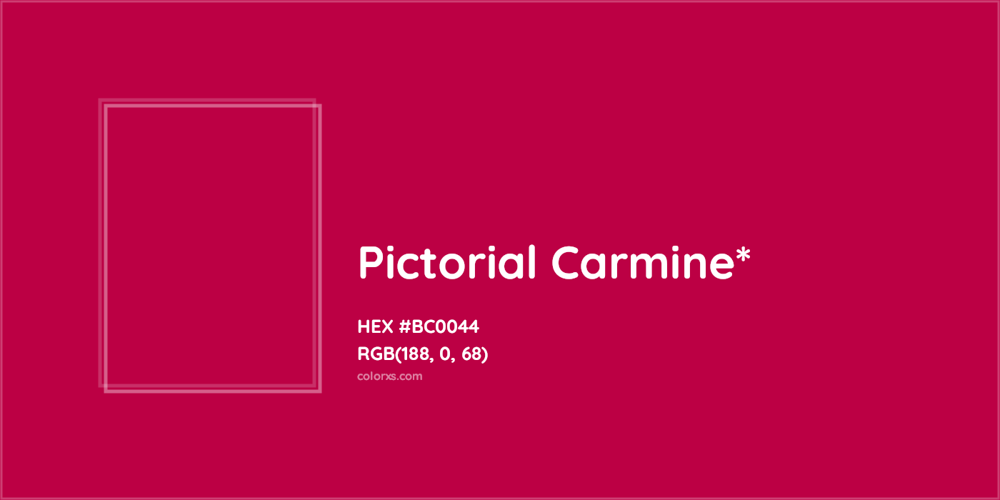 HEX #BC0044 Color Name, Color Code, Palettes, Similar Paints, Images