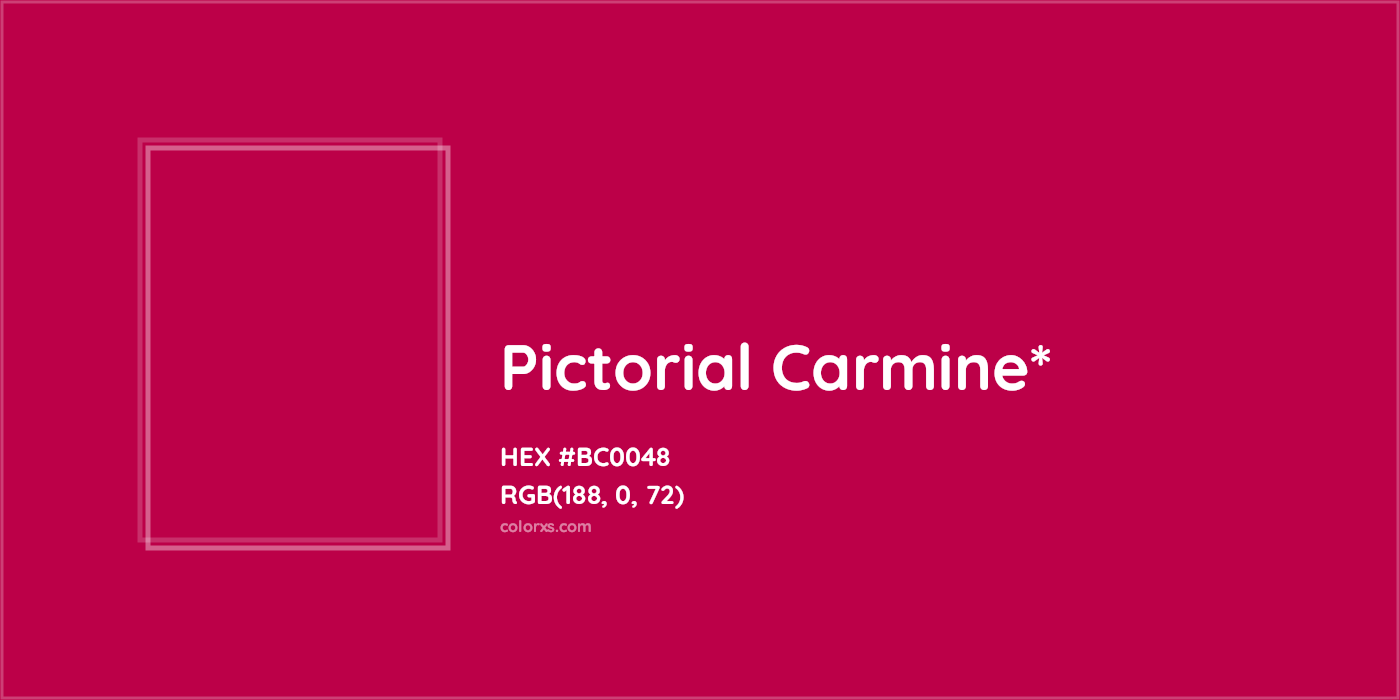HEX #BC0048 Color Name, Color Code, Palettes, Similar Paints, Images