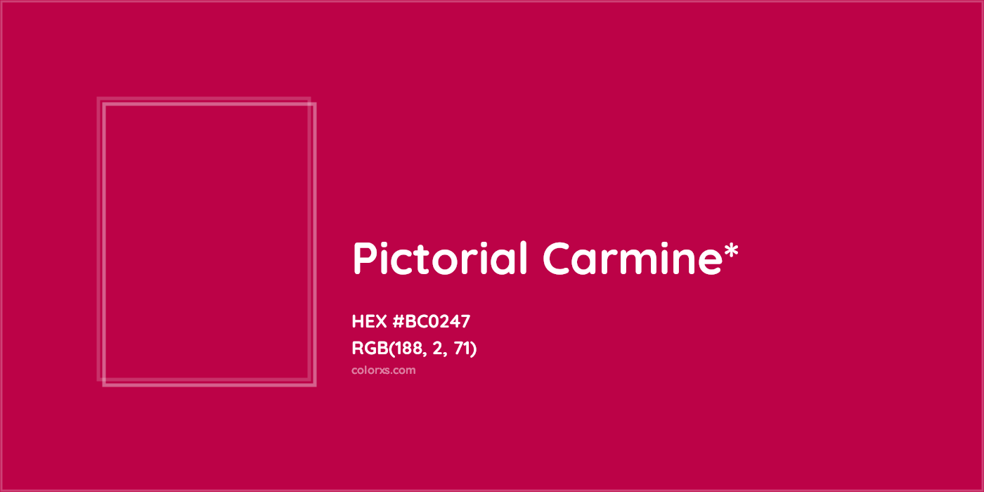 HEX #BC0247 Color Name, Color Code, Palettes, Similar Paints, Images