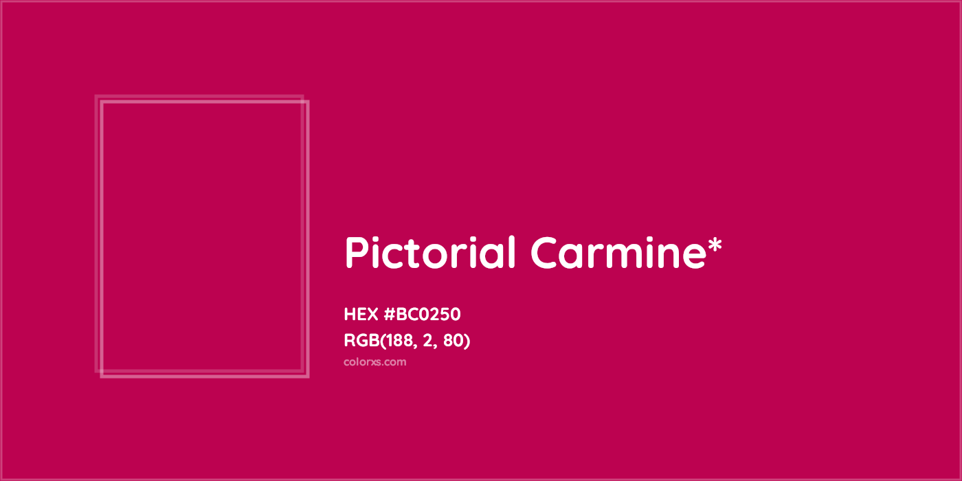 HEX #BC0250 Color Name, Color Code, Palettes, Similar Paints, Images