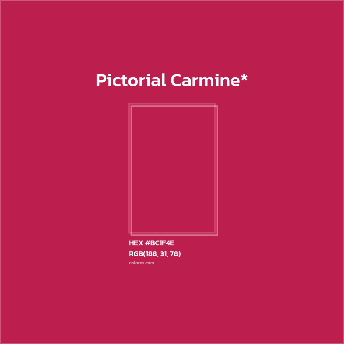 HEX #BC1F4E Color Name, Color Code, Palettes, Similar Paints, Images