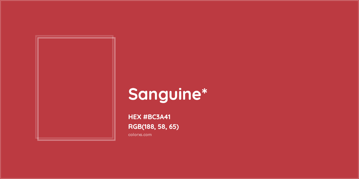 HEX #BC3A41 Color Name, Color Code, Palettes, Similar Paints, Images
