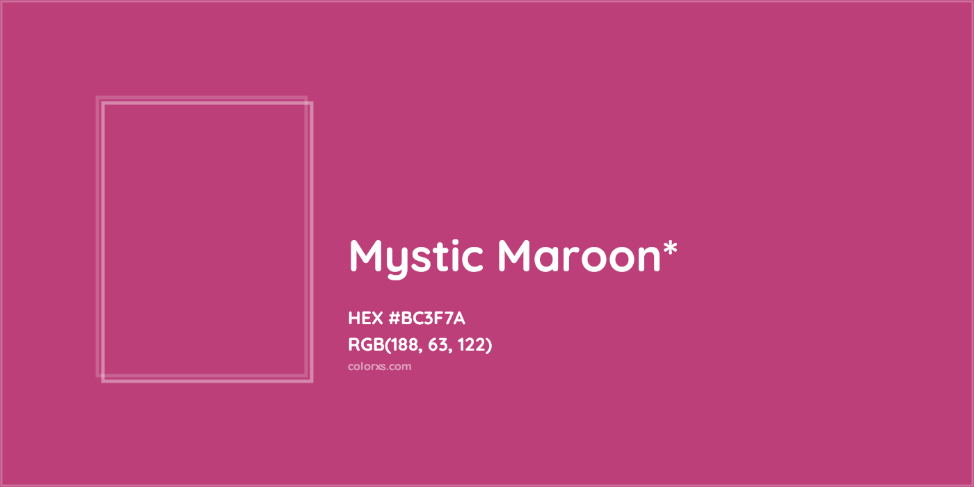 HEX #BC3F7A Color Name, Color Code, Palettes, Similar Paints, Images