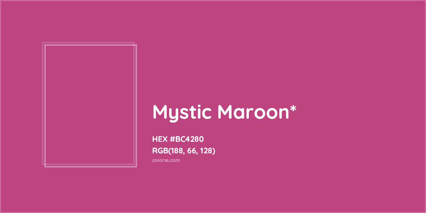 HEX #BC4280 Color Name, Color Code, Palettes, Similar Paints, Images