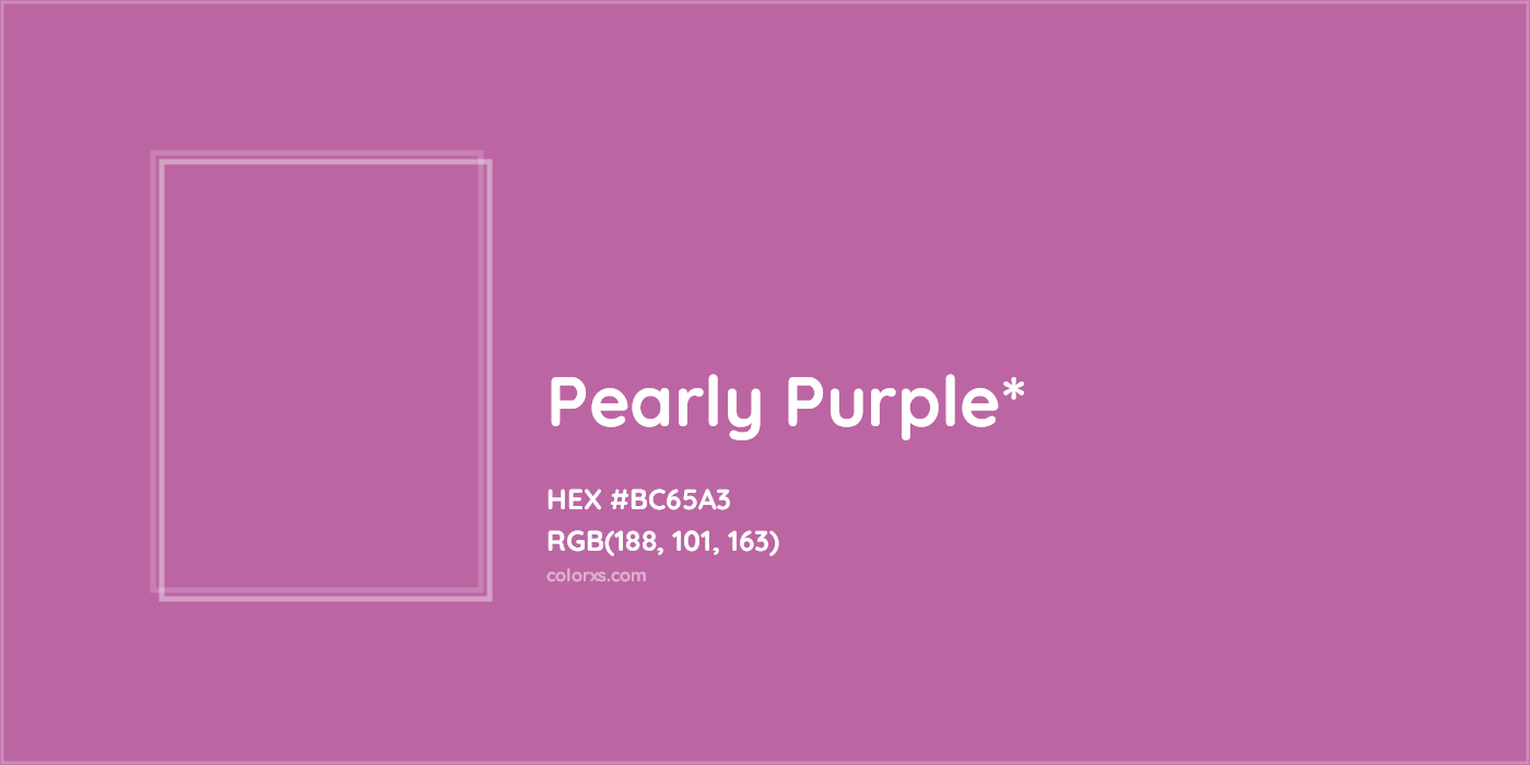 HEX #BC65A3 Color Name, Color Code, Palettes, Similar Paints, Images