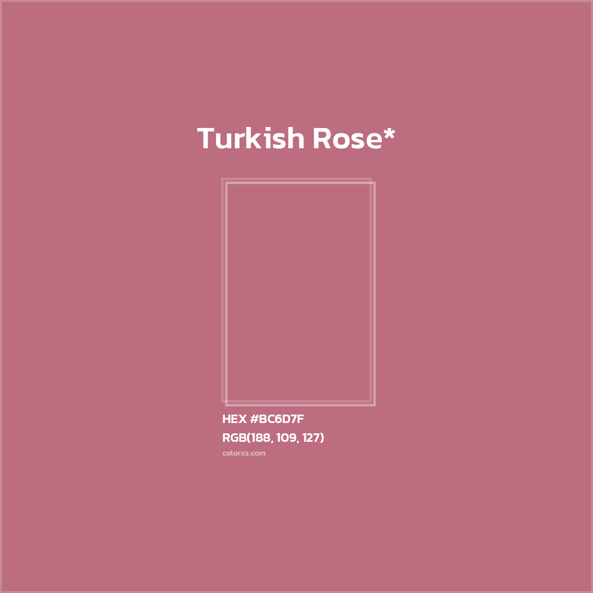 HEX #BC6D7F Color Name, Color Code, Palettes, Similar Paints, Images