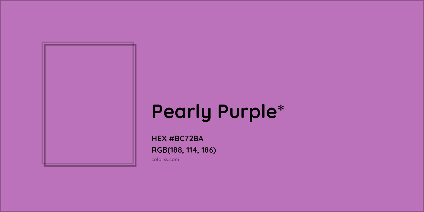 HEX #BC72BA Color Name, Color Code, Palettes, Similar Paints, Images