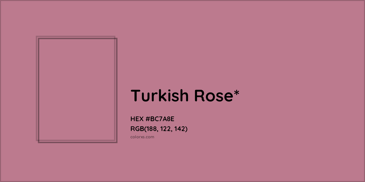 HEX #BC7A8E Color Name, Color Code, Palettes, Similar Paints, Images