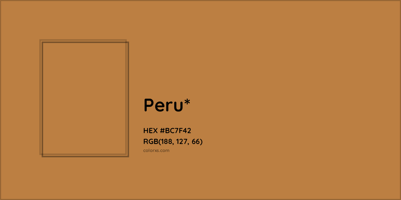 HEX #BC7F42 Color Name, Color Code, Palettes, Similar Paints, Images