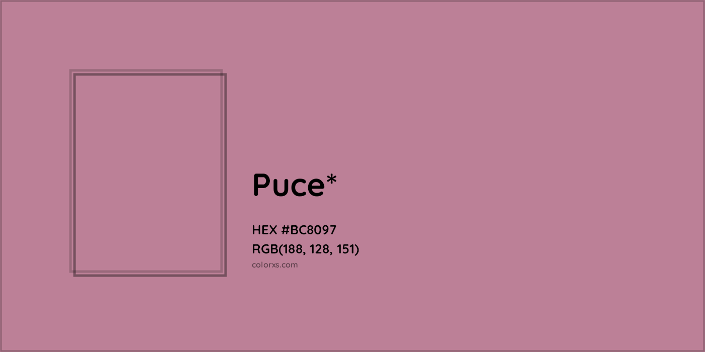 HEX #BC8097 Color Name, Color Code, Palettes, Similar Paints, Images
