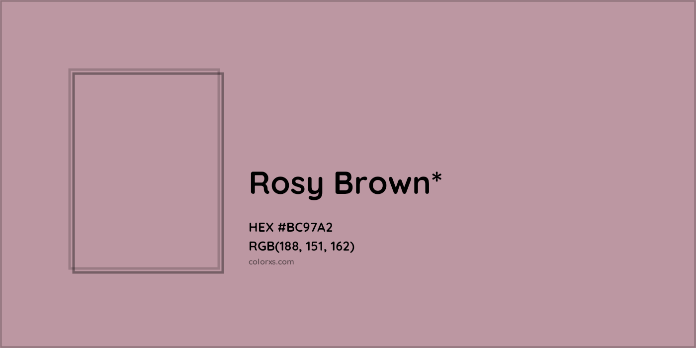 HEX #BC97A2 Color Name, Color Code, Palettes, Similar Paints, Images