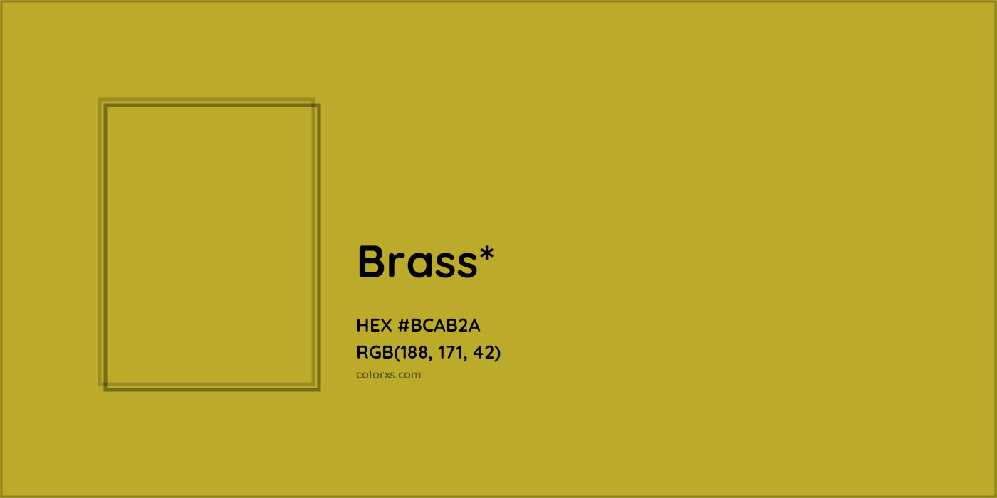 HEX #BCAB2A Color Name, Color Code, Palettes, Similar Paints, Images