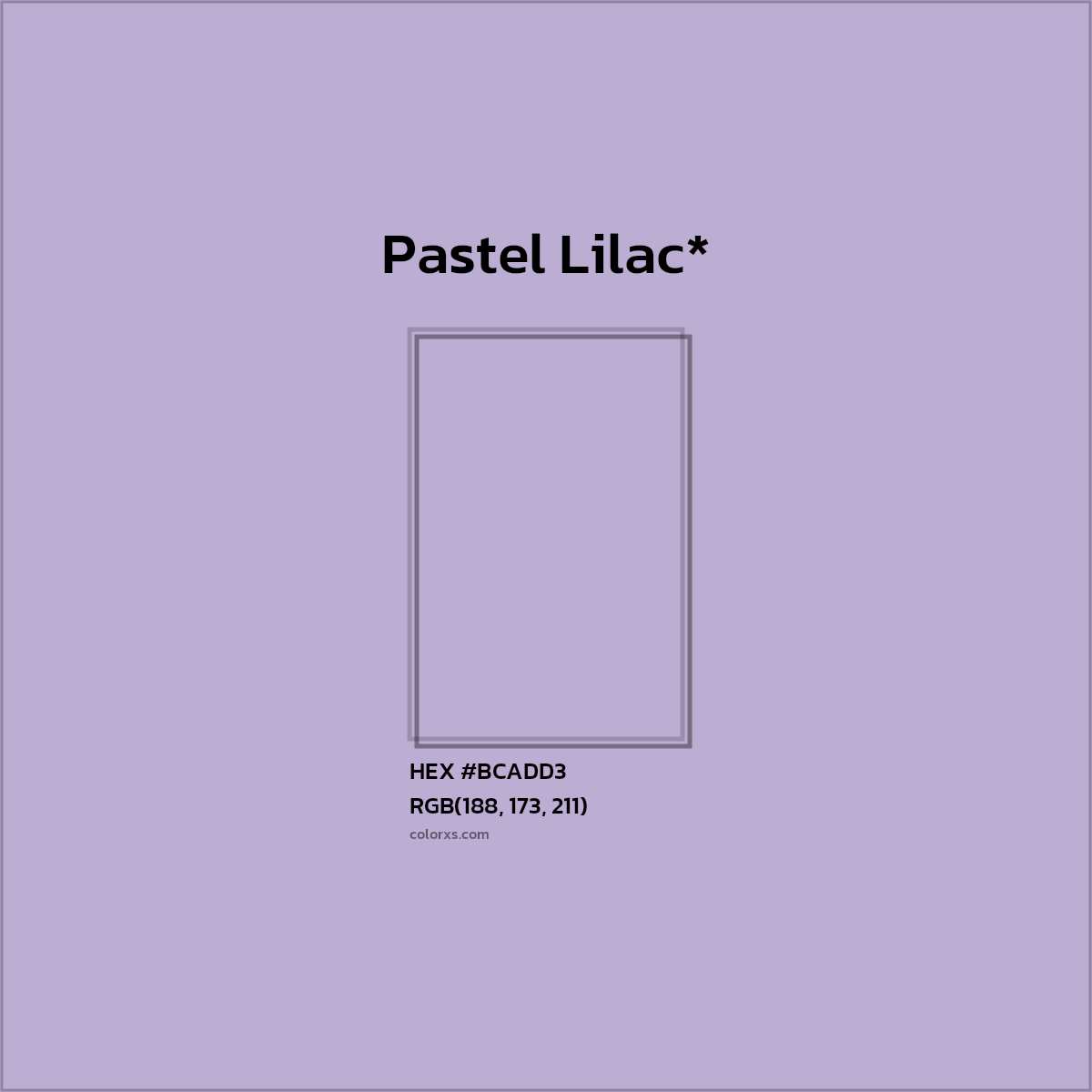 HEX #BCADD3 Color Name, Color Code, Palettes, Similar Paints, Images