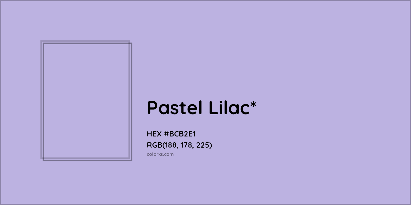 HEX #BCB2E1 Color Name, Color Code, Palettes, Similar Paints, Images