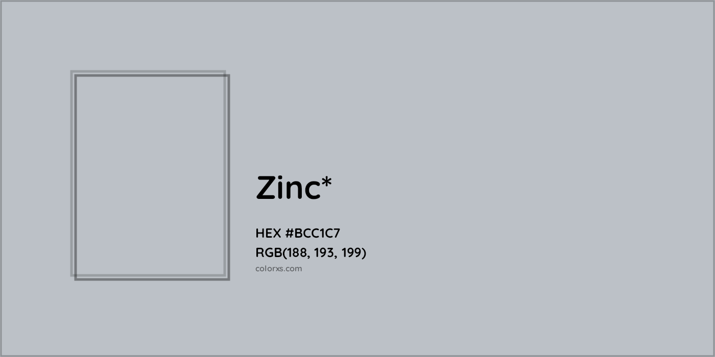 HEX #BCC1C7 Color Name, Color Code, Palettes, Similar Paints, Images